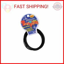 Pepperell Pony Bead Lacing 2mmX5yd, Black, 1 Count (Pack of 1)