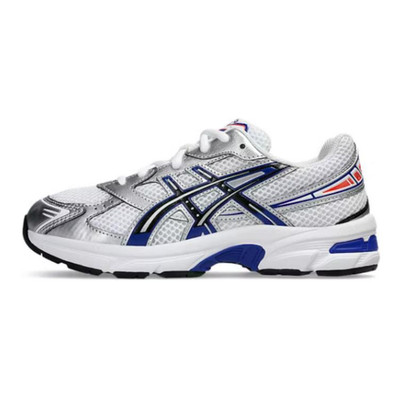 Asics Gel 1130 Low Top Kids' Running Shoes Silver White Blue - 1204A163-105