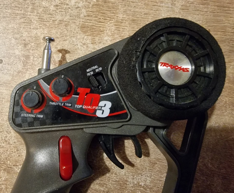 TRAXXAS TQ3 Controller Transmitter handset RC 27Mhz 3 channel T Maxx Tmaxx Revo - Image 4 of 4