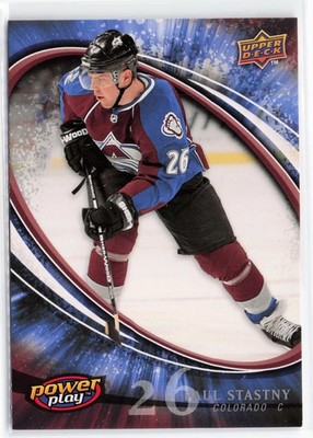 2008-09 Upper Deck Power Play Box Set #77 Paul Stastny - Colorado Avalanche