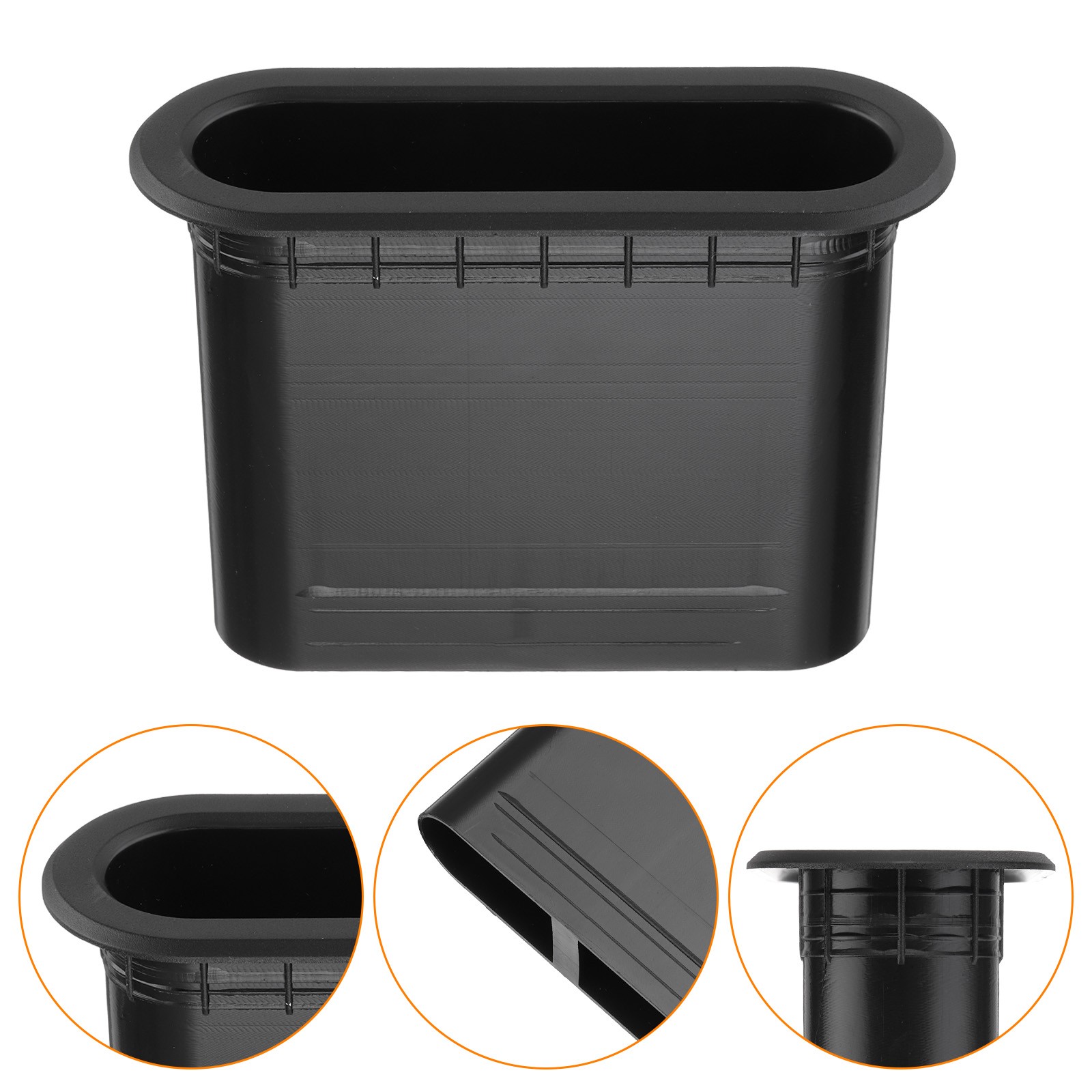 2Pcs 110x93mm/4.3x3.7 Inch Speaker Port Tube Subwoofer Speaker Box Bass Air Port