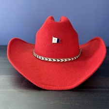 Summit Hat Co Red Western Hat Cowboy Cowgirl ...