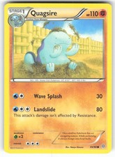 Quagsire 39/98 Common Ancient Origins Pokemon Moderately Played