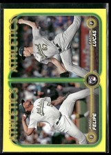 2024 Topps Update Series - Rookie Angel Felipe, Easton Lucas #US306 Yellow (RC)