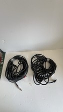 2x 50ft 14AWG Speaker Cable 1/4  TS to Banana Plug Commercial USA