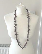 BNWOT BROWN / BRONZE NATURAL  FRESHWATER BLISTER PEARL NECKLACE - L40”