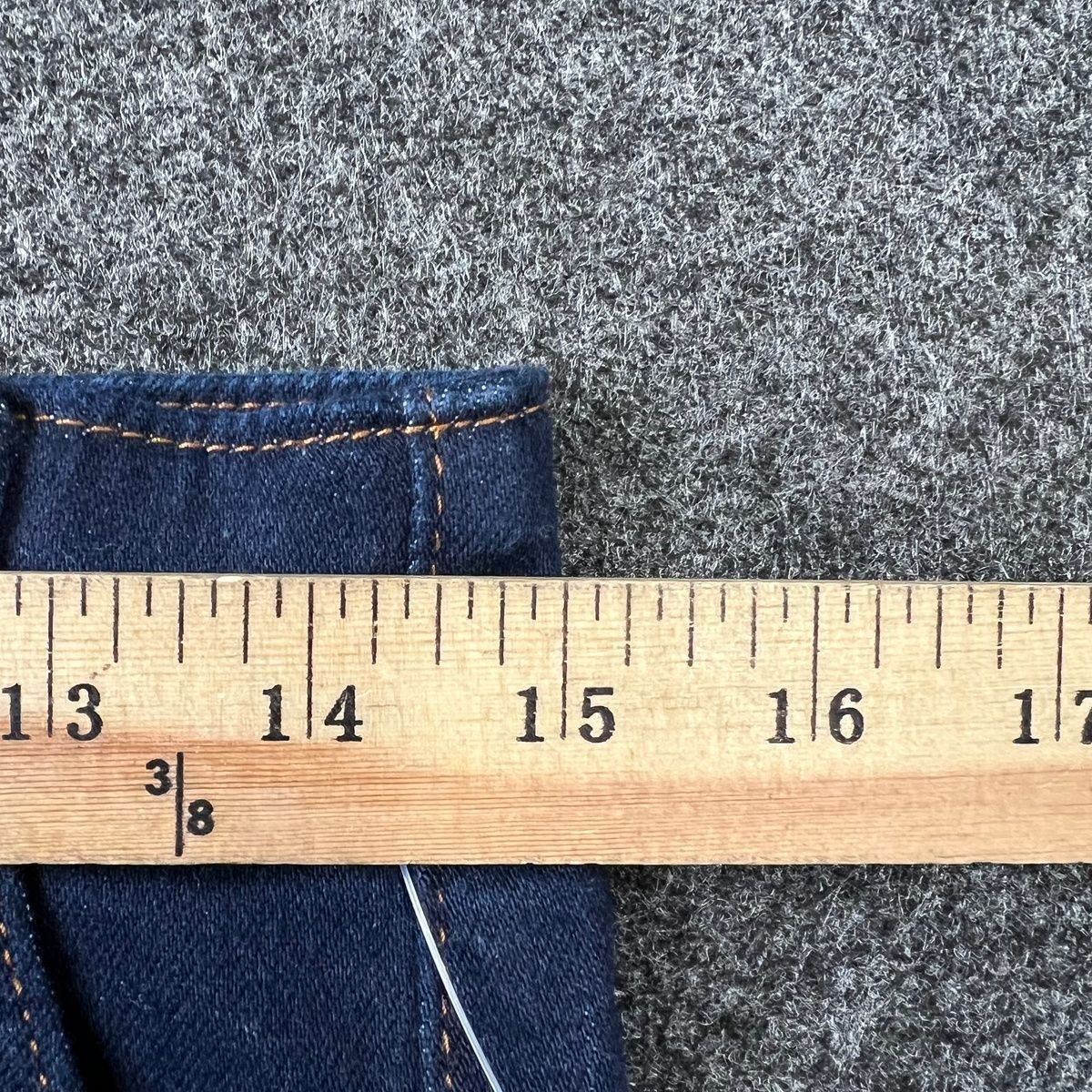 PILCRO The Kit High-Rise Utility Shorts Women's Size 29 Dark Denim