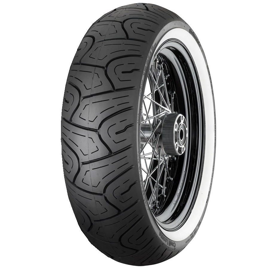 Cruiser Tyre Continental Legend WhiteWall 130/90 -16 73H TL Rear Aprilia