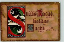 39272671 - Kalligrafie Stille Nacht, heilige Nacht Passepatout Weihnachten 1913