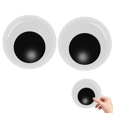 7 Inches Googly Eyes Self Adhesive, 2 PCS Black White Large Big 2 pcs, 7 inch