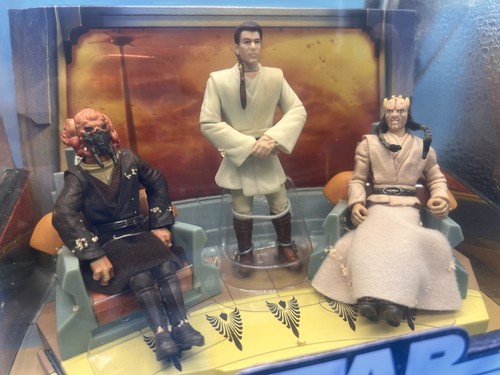 Star Wars Jedi High Council Scene1 & 2 Plo Koon Obi-Wan Kenobi Eeth Figure 2004 - Picture 3 of 16