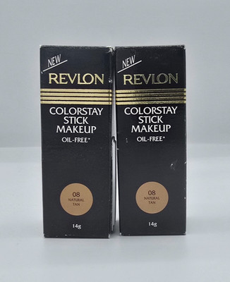 (2Pack) Revlon Colorstay Stick Makeup Oil Free Foundation - 08 Natural Tan