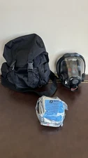 Scott AV-3000 HT Firefighter SCBA AIR PAK MASK+ADAPTER,FILTER & BAG.Size:MEDIUM