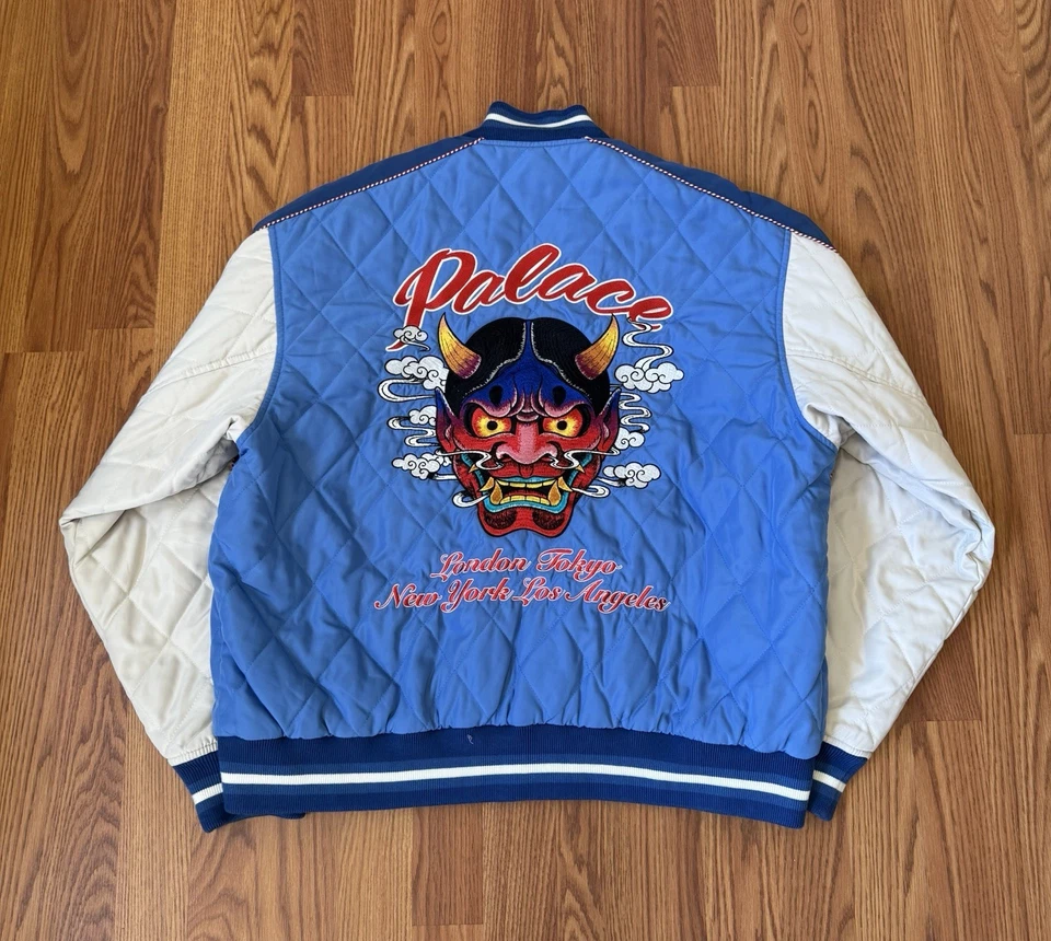 Chaqueta Palace Festival Sukajan Ultra Azul Grande Foto 2 de 3