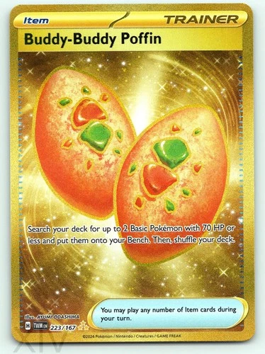 Buddy-Buddy Poffin 223/167 Pokemon Twilight Masquerade Hyper Rare