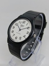 Casio MQ24 Unisex 33mm White Dial Japanese Quartz Resin Watch