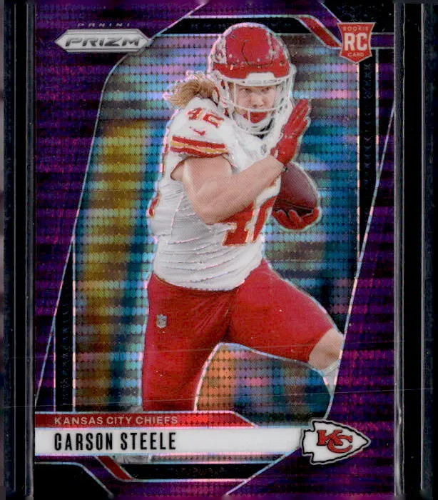 2024 Panini Prizm Football Carson Steele #377 RC