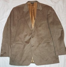 Coconut Grove Mens 46L 100 Camel Hair Blazer Brown Grand Luxe Sport Coat