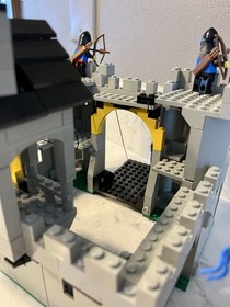 Vintage Playmobil 6074 Black Falcon&rsquo;s Fortress, All Parts, Box, Instructions