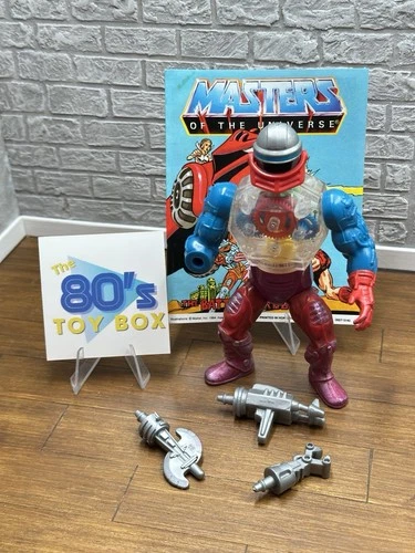 Roboto He-Man Masters of the Universe 100% Complete MOTU 1985 Mattel Vintage