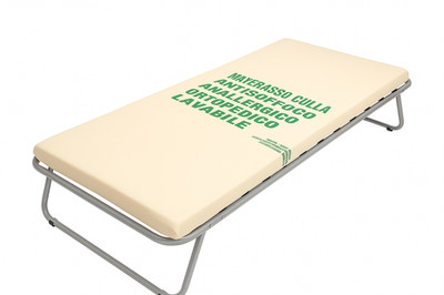 Urban Kanga Materasso Per Lettino Da Campeggio 60x120 Cm – Schiuma Ad Alta Densità, Pieghevole, Con Borsa Da Trasporto E Rivestimento Lavabile