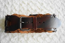 Genuine Leather Women  s Belt 49.5 in Long 3.5 in Wide