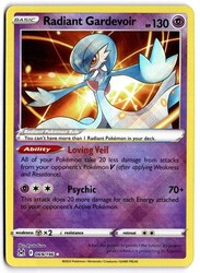 Radiant Gardevoir 069/196 Lost Origin Radiant Rare Holo