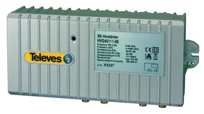 Televes BK-Verstärker Guß 40/30dB HVG40111-65 BK-Verstärker X2227