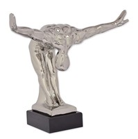 Skulptur MäNnlicher Akt Keramik Replikat Retro Design Dekoration
