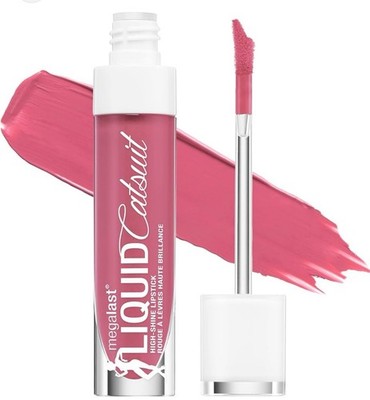Wet n Wild MegaLast Liquid Catsuit Liquid Lipstick Pink High-Shine Glossy