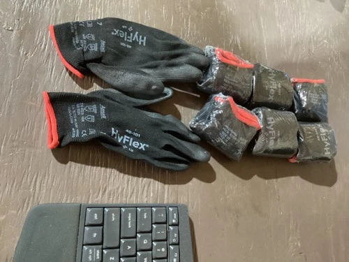 Ansell HyFlex Cut Resistant Gloves ANSI 3 ABR Size 7 (Samall/Medium) 6 Pair