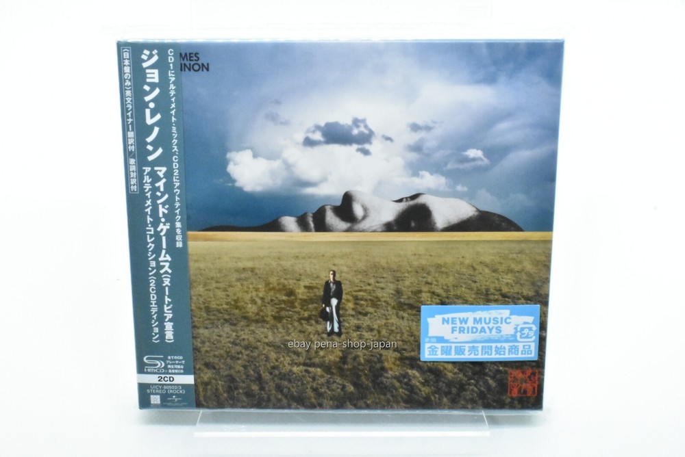 JOHN LENNON-Mind Games-JAPAN 2 SHM-CD+20P Booklet+Poster+ID card Ltd/Ed