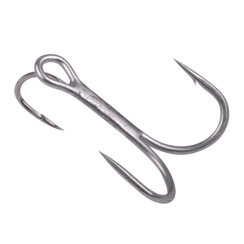 Gamakatsu Twinex Treble Hooks Nickel Gr. 2 4 6 8 10 Drilling Zwillingshaken DA - Bild 2 von 2