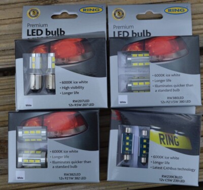 Ring Premium LED 6000K Ice White 12V RW239LED RW380LED RW207LED ...