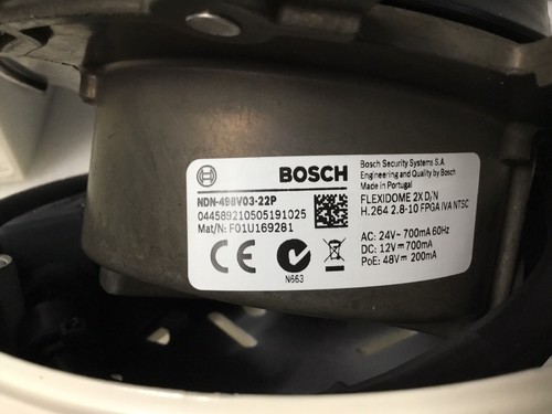 Bosch NDN-498V03-22PS Security Network Color Camera W/ 2.8-10mm D/N ONVIF NEW! - Picture 12 of 14