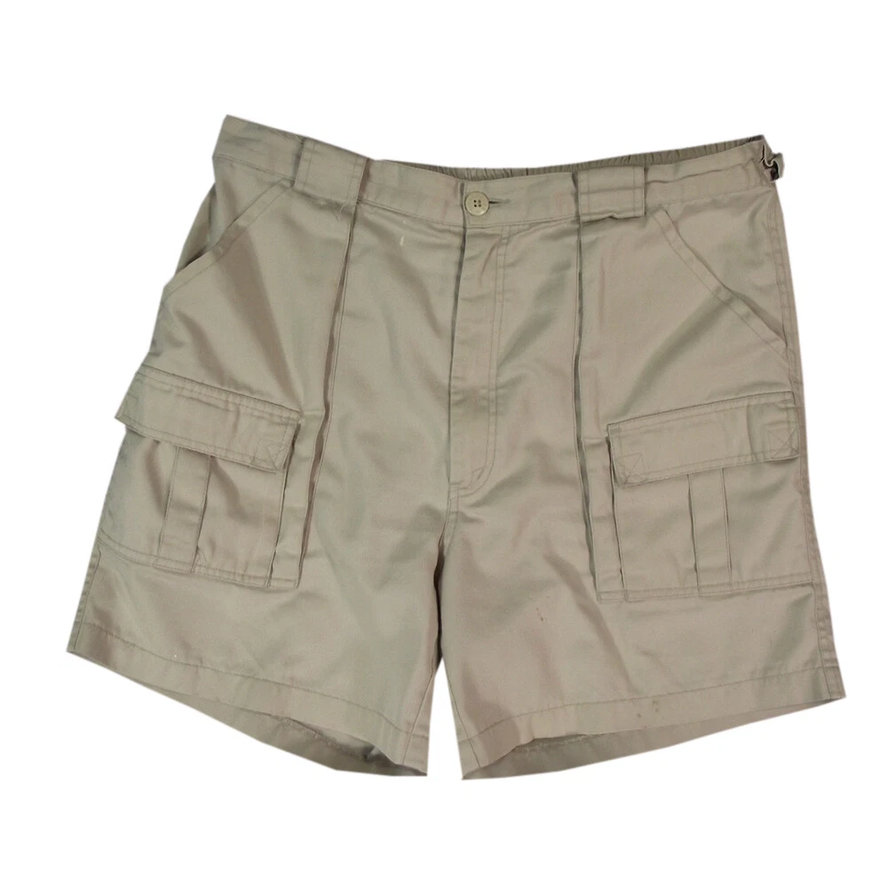 Weekender cargo hiking shorts men s 38 x 6 khaki beige tan outdoor