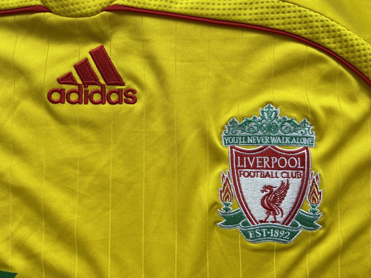 LIVERPOOL 2006 2007 AWAY FOOTBAL SHIRT SOCCER JERSEY ADIDAS LIVERPOOL 2006 2007 AWAY FOOTBAL SHIRT SOCCER JERSEY ADIDAS