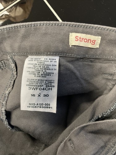 Pantalones Wrangler Riggs para mujer 16x30 corte bota carbón 3WF04CH ropa de trabajo - Imagen 14 de 14