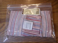 Longaberger Small Serving Tray Liner Market Stripe #20080130