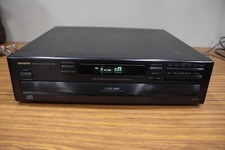 Onkyo DX-C120 6 Compact Disc CD Changer. Tested- PLEASE READ- Has ISSUES