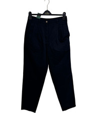 Vintage LAUREN Ralph Lauren women's pleated front pant navy blue size 6