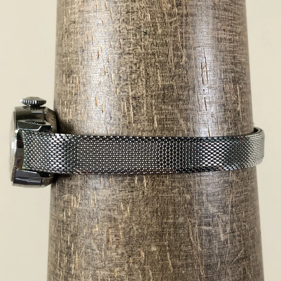 Girard Perregaux 9111AF relógio feminino giromático milanês mecânico corda 17mm 6" - Imagem 3 de 4