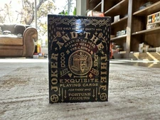 Joker And The Thief Playing Cards - The Crown Deck - Foiled Back & GILDED