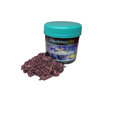 PlanktonVital Dulse Power Flakes Meer Algen Fischfutter Lappentang Flocken 250ml