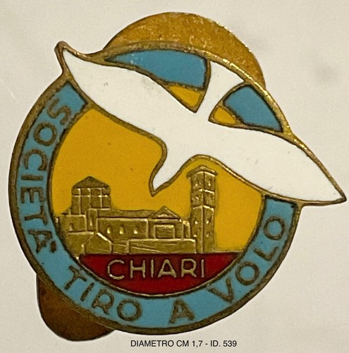 CHIARI BRESCIA SOCIETÀ TIRO A VOLO DISTINTIVO ASS.NE SPORTIVA PROD. JOHNSON - Picture 5 of 6