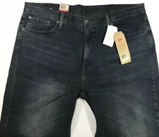 Levis 514  Regular Fit Straight Leg Stretch Jeans Men 52X29 Blue NWT Denim