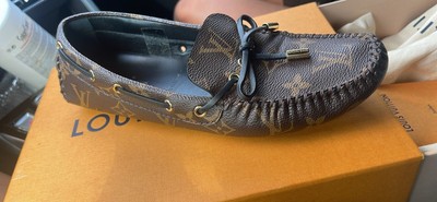 100% Authentic LOUIS VUITTON Gloria Monogram Loafers Size 38 EU | 7.5/8 US