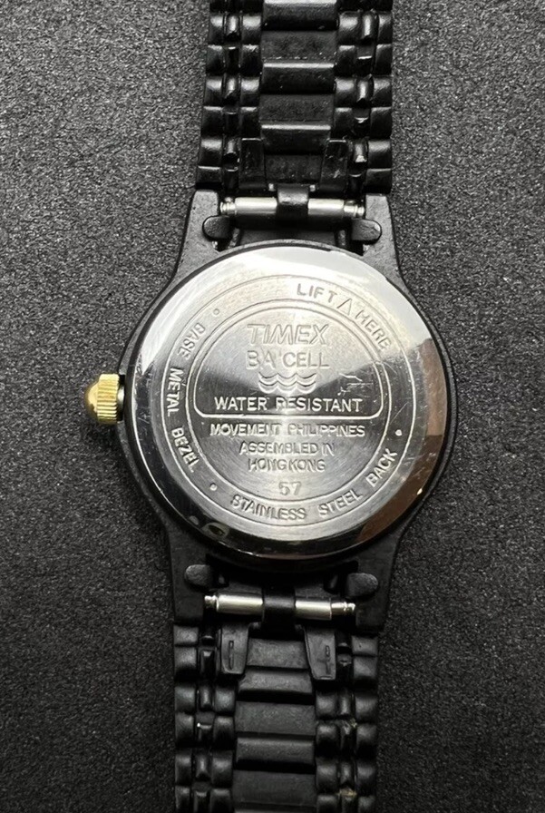 Vintage New 1989 TIMEX Womens 24mm BA Cell Quartz Watch  display picture 1