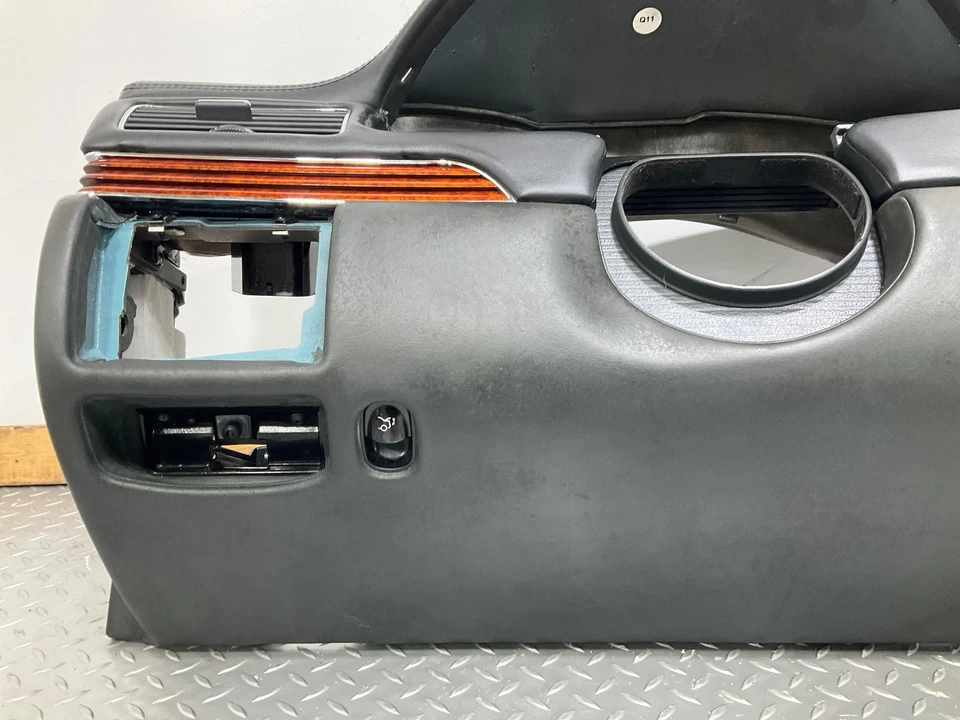 2008 Maybach 57 Leather Interior Dash Pad Panel (Labrador Anthracite/Woodgrain) Foto 2 de 4