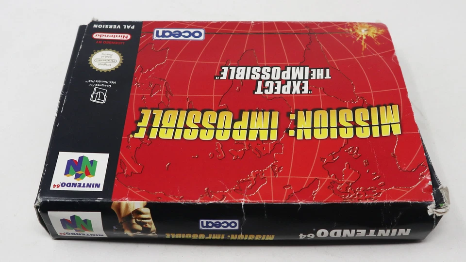 VINTAGE 1998 NINTENDO 64 N64 MISSION: IMPOSSIBLE CARTRIDGE VIDEO GAME PAL BOXED - Image 2 of 4